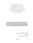 Diagnóstico Institucional