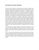 Discovering your authentic leadership