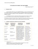 ANÁLISIS FINANCIERO Y DE EQUILIBRIO