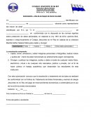 Autorizacion de datos menor de edad