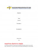 Estadistica, muestreo