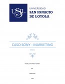 CASO SONY - MARKETING