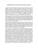 Resumen Cap. 20 del libro "Metas"