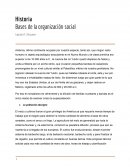 Historia - Bases de la Organización Social