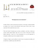 Impresión de la iniciación masónica