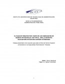 EL PAGO DE TRIBUTOS POR PARTE DE LOS FABRICANTES DE BEBIDAS ARTESANALES. SECTOR EL JARILLO MUNICIPIO GUAICAIPURO ESTADO BOLIVARIANO DE MIRANDA