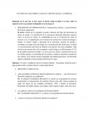 ESTUDIO DE CASO SOBRE CALIDAD Y BIENESTAR DE LA EMPRESA