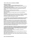 CASO 1: HOTEL ALJAR: LA CALIDAD ES LO PRIMERO
