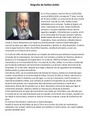 Biografía de Galileo Galilei