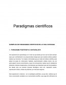 PARADIGMAS CIENTIFICOS