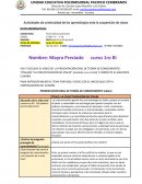 Actividades de continuidad de los aprendizajes ante la suspensión de clases