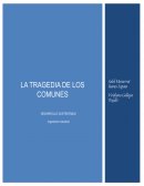 LA TRAGEDIA DE LOS COMUNES