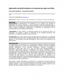 Aplicación de biolixiviación a la minería de cobre en Chile