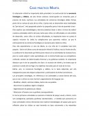 Dificultades de aprendizaje, caso practico Marta