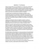 MEMORIA Y TOLERANCIA