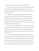 La planeación por escenarios: Revisión de conceptos y propuestas metodológicas