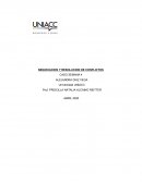 NEGOCIACION Y RESOLUCION DE CONFLICTOS CASO SEMANA 4