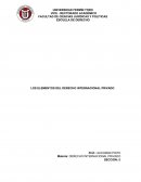 LOS ELEMENTOS DEL DERECHO INTERNACIONAL PRIVADO