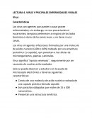 LECTURA 4. VIRUS Y PRICIPALES ENFERMEDADES VIRALES