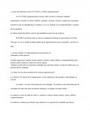 ¿Cual es la diferencia entre CULTURA y CLIMA organizacional?