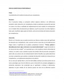 La problemática del modelo de educación por competencias