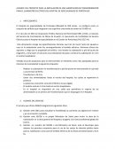Alcance del proyecto para la instalacion de una subestacion de transformación para el suministro electrico del hospital