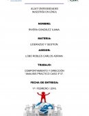 COMPORTAMIENTO Y DIRECCIÓN “ANALISIS PRACTICO CASO 3º D”