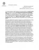 NOTIFICACIÓN DE AUDIENCIA