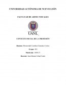 CONTEXTO SOCIAL DE LA PROFESIÓN