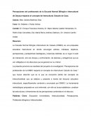 Percepciones del profesorado de la Escuela Normal Bilingüe e Intercultural de Oaxaca respecto al concepto de intercultural. Estudio de Caso