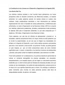 La Contribución de los Jóvenes en el Desarrollo y Seguimiento de la Agenda 2030