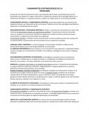 FUNDAMENTOS EPISTEMOLÓGICOS DE LA PSICOLOGÍA