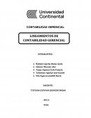 Lineamientos de la contabilidad gerencial