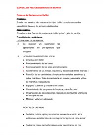 Proceso de Restauración Buffet. Página 1