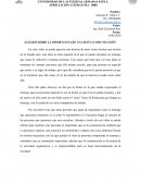 ANÁLISIS SOBRE LA IMPORTANCIA DE UNA BUENA COMUNICACIÓN