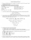 Trabajo de Matemáticas Financieras