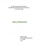 ARTE Y PATRIMONIO