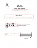 Guía 3 Música Objetivo: Practicar escritura musical
