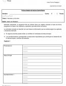 Ficha síntesis de lectura domiciliaria. Francisca, yo te amo