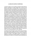 LA CADENA DE CUSTODIA Y SU IMPORTANCIA