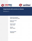 Importancia del servicio al cliente
