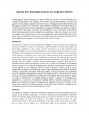 Aportes de la Tecnología y Ciencia a lo Largo de la Historia