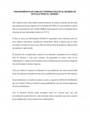 PROCEDIMIENTO DE TOMA DE TEMPERATURA EN EL INGRESO DE INSTALACIONES EL ARRIERO