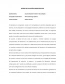 Informe de evaluación laboratorio