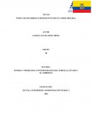 ÍNDICE DE DESARROLLO DEMOCRÁTICO DE ECUADOR (2002-2016)