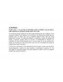 Tareas desarrollo cognitivo y motor