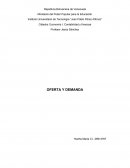 Oferta y demanda en economia