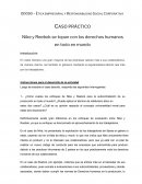 CASO PRÁCTICO Nike y Reebok se topan con los derechos humanos en todo en mundo