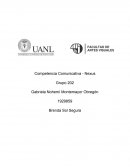 Reporte escrito de la exposición de las características de un orador