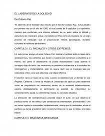 LABERINTO DE LA SOLEDAD. Página 1